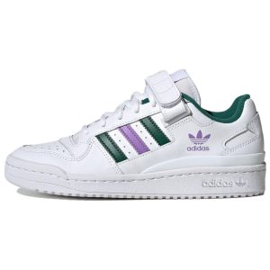 Adidas Forum Low Green Violet Fusion   White Cloud-White (HQ1912)