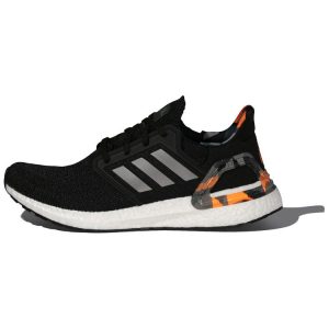 adidas UltraBoost 20 Black Signal Orange Camo - (H67280)