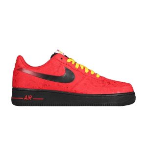 Nike Air Force 1 Low Miami Heat Red University-Red Black-University-Red (488298-617)