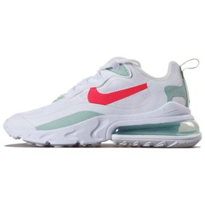 Nike Air Max 270 React White Pistachio Crimson Fistachio-Frost Laser-Crimson (CV3025-100)