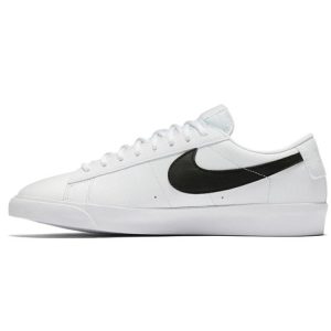 Nike Blazer Low Leather White Black   -- (AO2788-101)