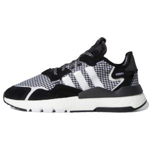 adidas Nite Jogger Black White Core-Black Crystal-White Silver-Metallic (FV3854)