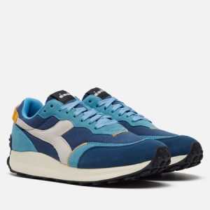 кроссовки Diadora Race Suede SW (179801-D0958) синего цвета