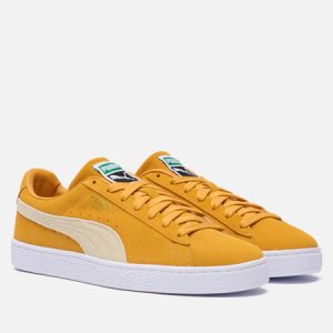 кроссовки Puma Suede Classic XXI (374915-97) оранжевого цвета