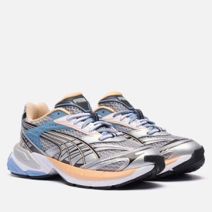 кроссовки Puma Velophasis Phased (389365-11) серебрянного цвета