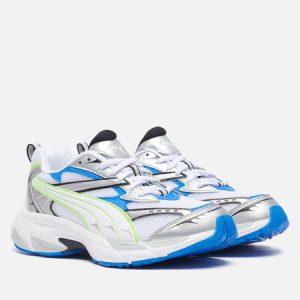 кроссовки Puma Morphic (392724-01) серебрянного цвета