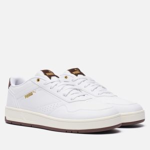 кроссовки Puma Court Classic (395018-04) белого цвета