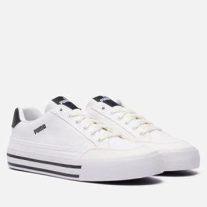 кроссовки Puma Court Classic Vulc (395020-02) белого цвета