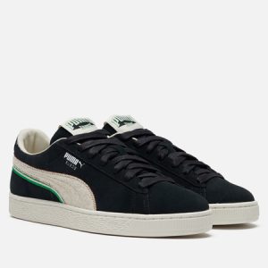 кроссовки Puma Suede For The Fanbase (397266-02) черного цвета