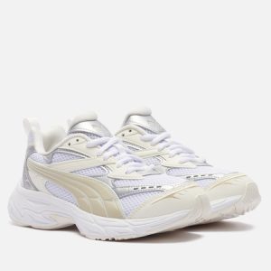 кроссовки Puma Morphic Metallic (397298-01) бежевого цвета