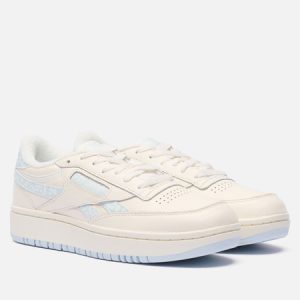 кроссовки Reebok Club C Double Revenge (H03652) бежевого цвета