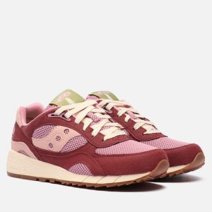 кроссовки Saucony Shadow 6000 Mushroom (S70747-2) бордового цвета