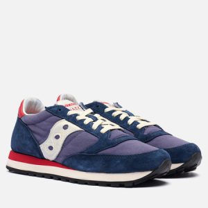 кроссовки Saucony Jazz Original Stone Wash (S70755-4) синего цвета