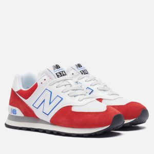 кроссовки New Balance U574EW2 (U574EW2) красного цвета