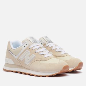 кроссовки New Balance WL574QB2 (WL574QB2) бежевого цвета