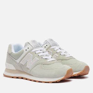 кроссовки New Balance WL574QD2 (WL574QD2) серого цвета