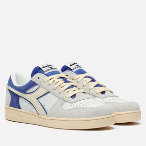 кроссовки Diadora Magic Basket Low Suede Leather (178565-C5753) белого цвета