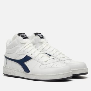 кроссовки Diadora Magic Basket Demi Icona (179297-C0445) белого цвета