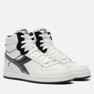 кроссовки Diadora Magic Basket Mid Metal (179301-C0013) белого цвета