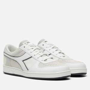 кроссовки Diadora Magic Basket Low Tech (180351-C9304) серого цвета