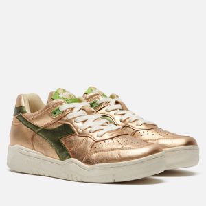 кроссовки Diadora B.560 Metallic (181204-25059) золотого цвета