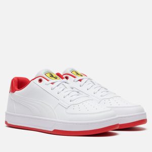 кроссовки Puma x Scuderia Ferrari Caven 2.0 (308159-02) белого цвета