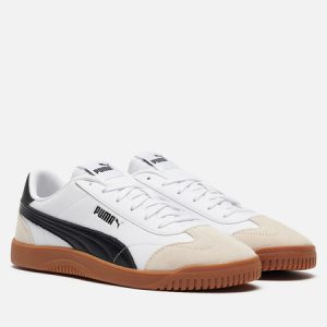 кроссовки Puma Club 5v5 Suede (395104-04) белого цвета