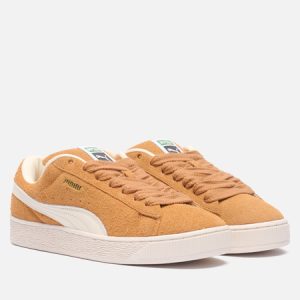 кроссовки Puma Suede XL Hairy (397241-04) оранжевого цвета