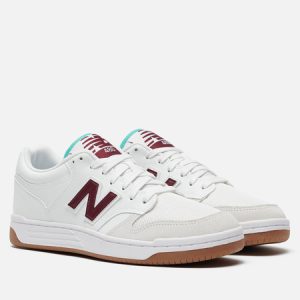 кроссовки New Balance BB480LFT (BB480LFT) белого цвета