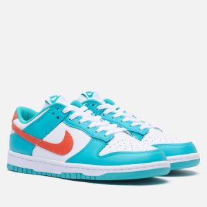 кроссовки Nike Dunk Low Retro (DV0833-102) голубого цвета