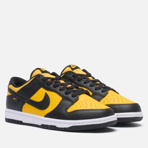 кроссовки Nike Dunk Low (FZ4618-001) жёлтого цвета