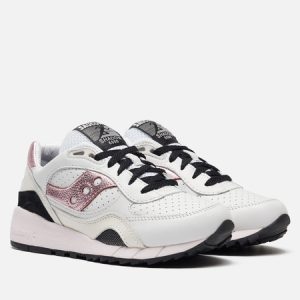 кроссовки Saucony Shadow 6000 Leather (S60692-1) белого цвета