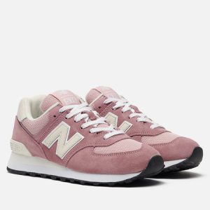 кроссовки New Balance U574BWE (U574BWE) розового цвета