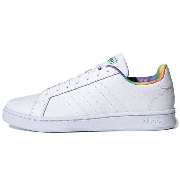 adidas Grand Court Rainbow Pride White Cloud-White (H01055)