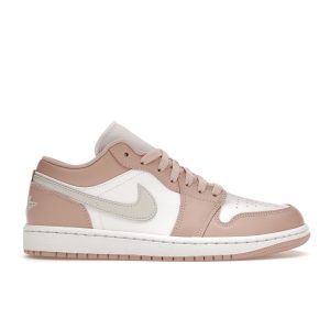 Air Jordan 1 Low Particle Beige   Pink White Light-Bone (DC0774-120)