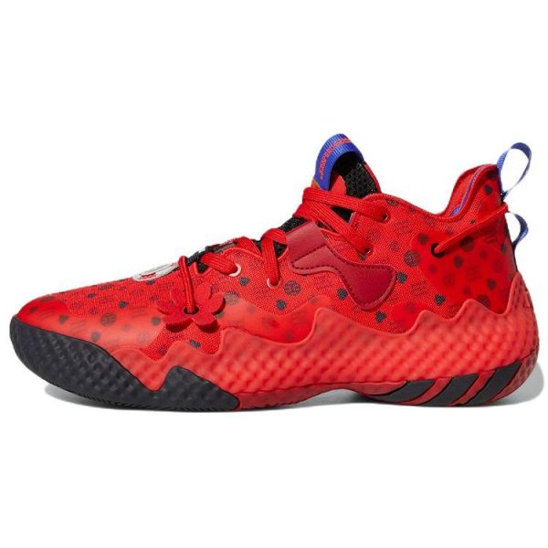 Adidas   6   Vivid Red Monogram Core-Black Team-Victory-Red (HQ3884)