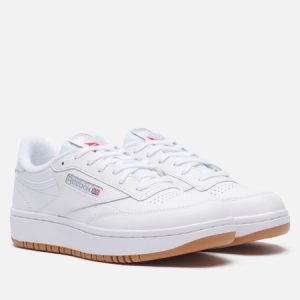 кроссовки Reebok Club C Double (100001198) белого цвета