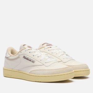 кроссовки Reebok Club C 85 (100201119) бежевого цвета