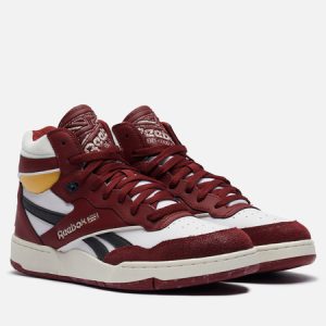 кроссовки Reebok BB 4000 II Mid (100201157) бордового цвета