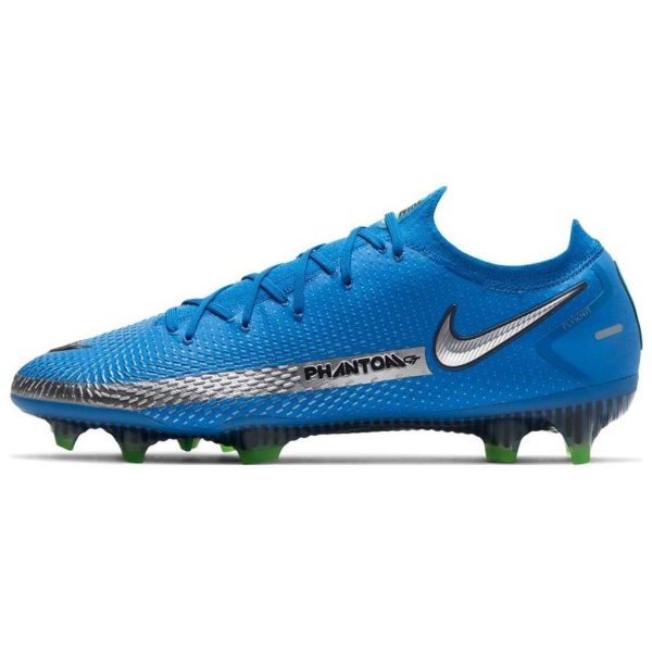 Nike Phantom GT Elite FG Photo Blue   Rage-Green Metallic-Silver (CK8439-400)