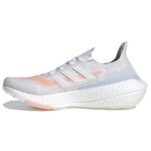 adidas UltraBoost 21 White Glow Pink   Crystal-White Cloud-White (FY0396)