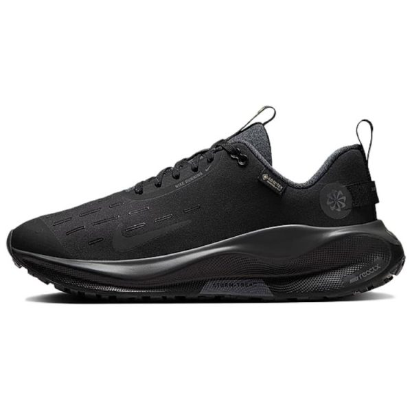 Nike ReactX Infinity Run 4 GORE-TEX Black Anthracite   Volt Dark-Grey (HQ0264-001)