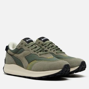 кроссовки Diadora Race Suede SW (179801-70164) серого цвета