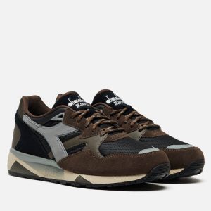 кроссовки Diadora N.9002 Polar (180867-30008) коричневого цвета