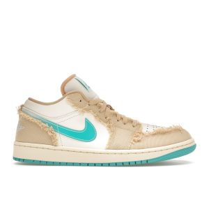 Air Jordan 1 Low SE Wave Tan Sesame Glacier-Blue (HF4983-252)