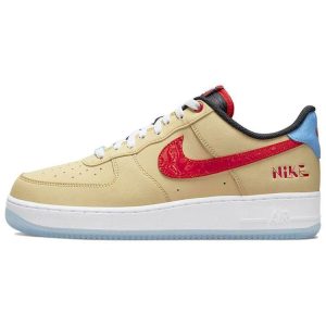 Nike Air Force 1 07 LV8 Satellite Cream Sesame University-Red (DQ7628-20041)