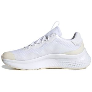 Adidas Primrose Sleek White Cream   Foot-White Cream-White Grey-Two (FZ1939)