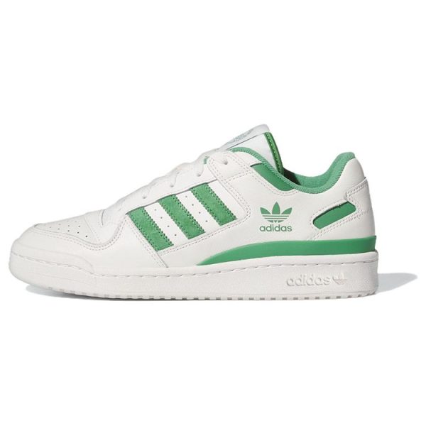 Adidas Forum Low CL White Preloved Green   Cloud-White (IG3778)