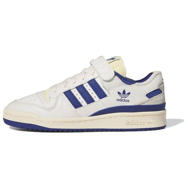 Adidas Forum 84 Low White Victory Blue Easy Yellow   Cloud-White (IE3205)