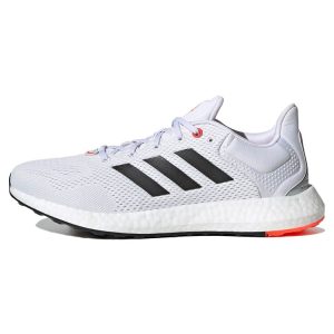 adidas PureBoost 21 White Solar Red Cloud-White Core-Black (GY5099)